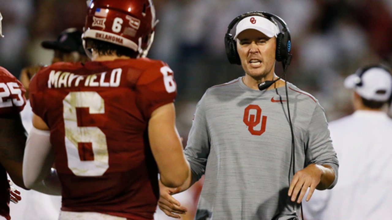Oklahoma OC Lincoln Riley adds ground game to Air Raid
